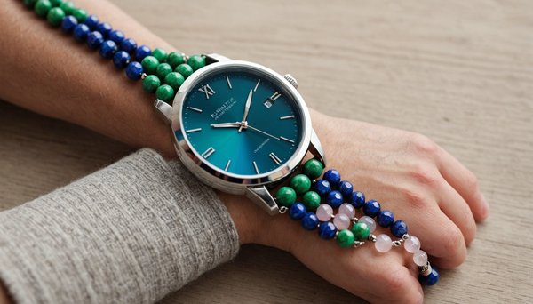 Comment harmoniser votre bracelet de pierre avec une montre ?