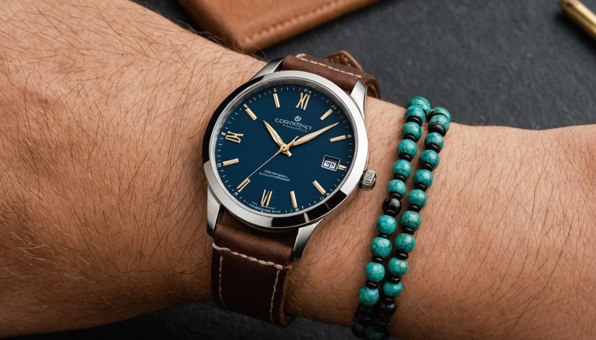 Vos questions sur l'art de combiner bracelet de pierre et montre